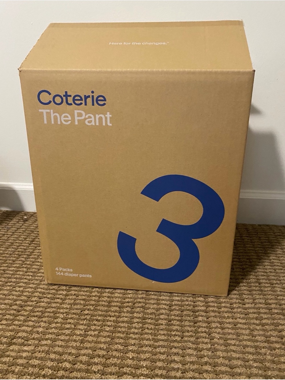 Coterie The Pant - Size 3 - 108 count